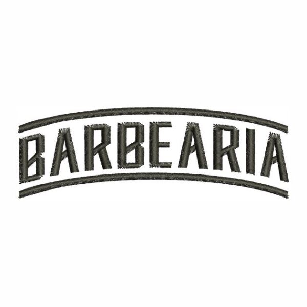 Matriz de bordado Barbearia Salão 0004bs