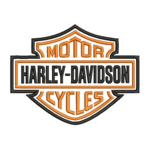 Matriz de bordado Harley Davidson Motor Cycles 0004hd