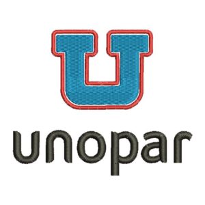 Matriz de bordado UNOPAR Universidade Norte do Paraná 0006LUC