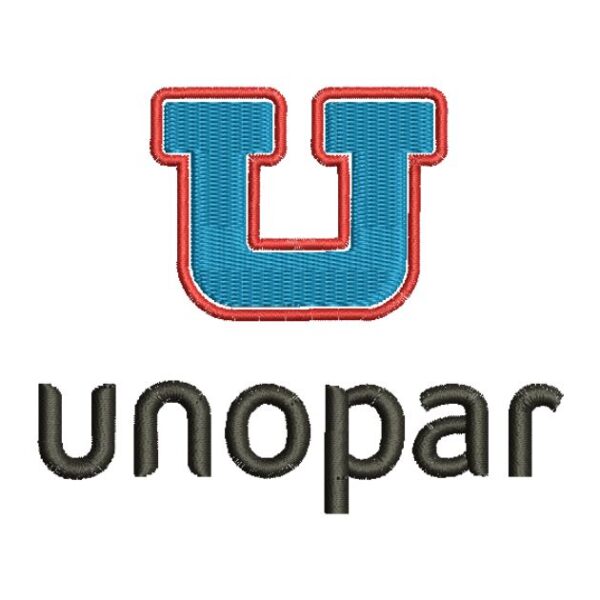 Matriz de bordado UNOPAR Universidade Norte do Paraná 0006LUC