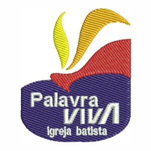 Matriz de bordado Palavra Viva Igreja Batista 0006evg