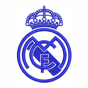 Matriz de bordado Real Madrid Football Club 0006tin