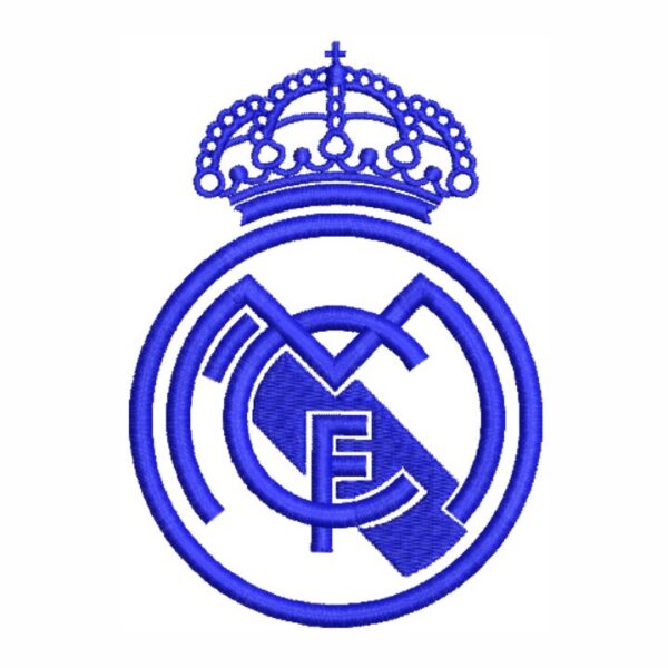 Matriz de bordado Real Madrid Football Club 0006tin
