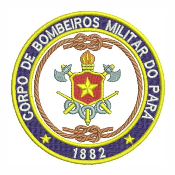 Matriz de bordado Corpo de Bombeiros Militar do Pará 0007mil