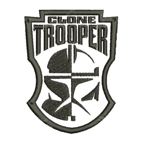 Matriz de bordado Clone Trooper 0007sh
