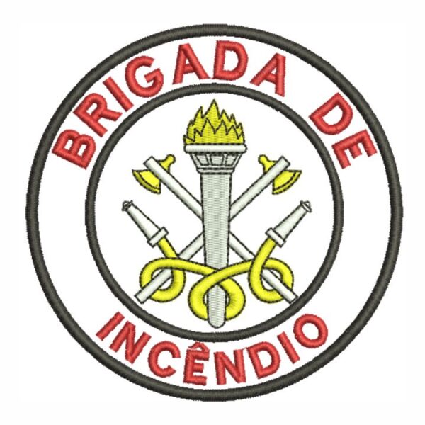 Matriz de bordado Brigada de Incêndio 0010mil