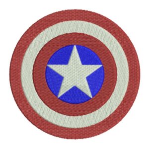Matriz de bordado Capitão América 0010sh