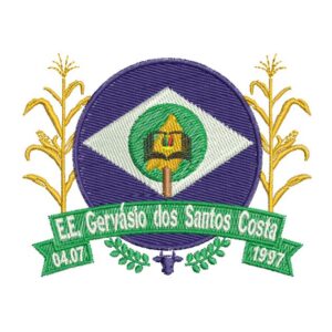Matriz de bordado EE Gervasio dos Santos 0013LUC