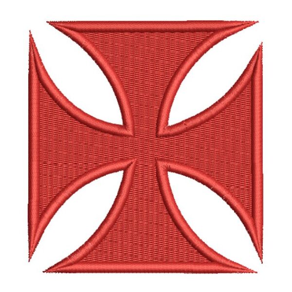 Matriz de bordado Cruz de Malta Vasco da Gama 0015tna