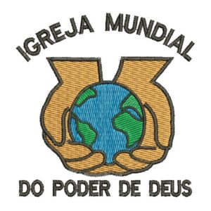 Matriz de bordado Igreja Mundial do Poder de Deus 0016evg