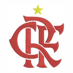 Matriz de bordado CRF flamengo 0016tna