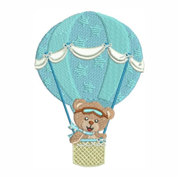 Matriz de bordado Ursinho baloeiro urso 0023int