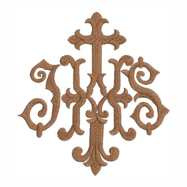 Matriz de bordado Católigo Brasão 0024cato