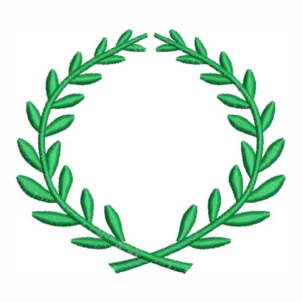 Matriz de bordado Ramos de folhas 0035bra