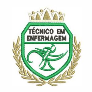 Matriz de bordado Técnico Enfermagem 0039curuni