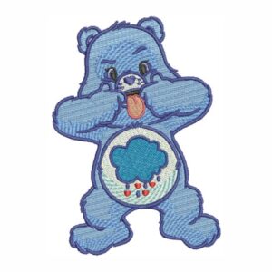 Matriz de bordado Ursinho fazendo careta urso 0040int