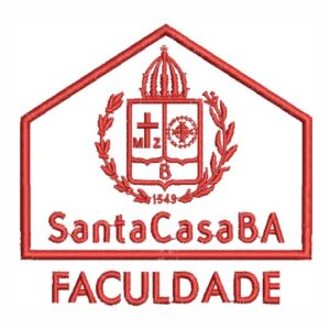 Matriz de bordado Santa Casa BA Faculdade 0043LUC
