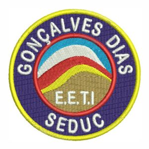 Matriz de bordado Gonçalves Dias SEDUC 0046LUC