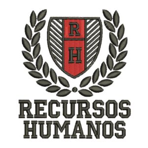 Matriz de bordado Recurso Humanos Brasão 0050curuni