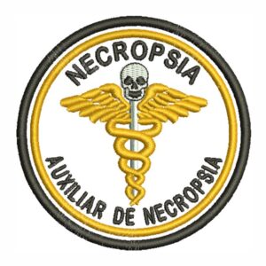 Matriz de bordado Auxiliar de Necropsia 0058curuni