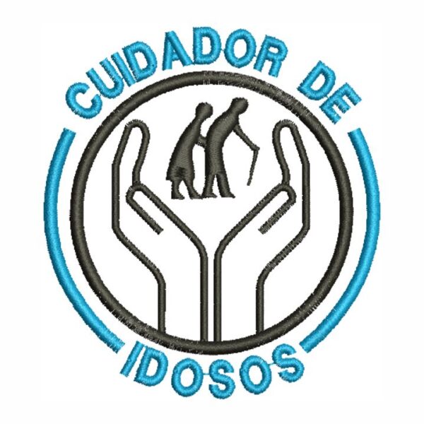 Matriz de bordado Cuidador de Idosos 0064curuni