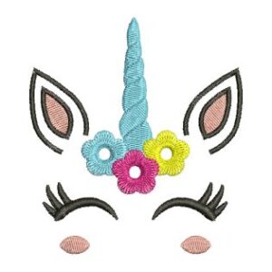 Matriz de bordado Unicornio 0073int