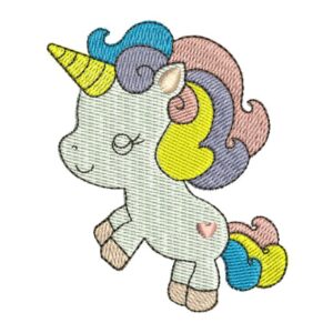 Matriz de bordado Unicornio bebe unicornio baby 0074int