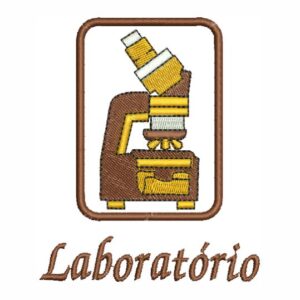 Matriz de bordado Laboratório 0089curuni