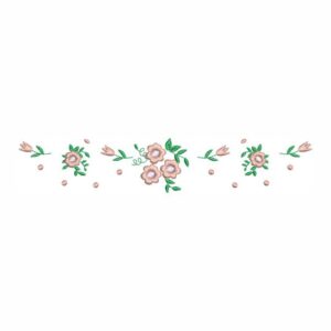 Matriz de bordado Ramos de flores 0008flor
