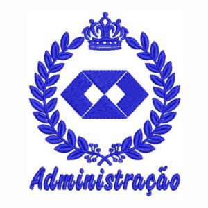 Matriz de bordado Administração 0136curuni