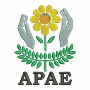 Matriz de bordado APAE 0137diver