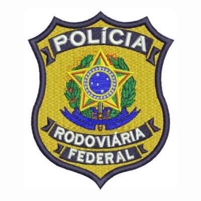 Matriz de bordado Policia Rodoviária Federal 0028orp