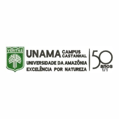 Matriz de bordado UNAMA Campus Castanhal Universidade da Amazônia Excelência por Natureza 0085LUC