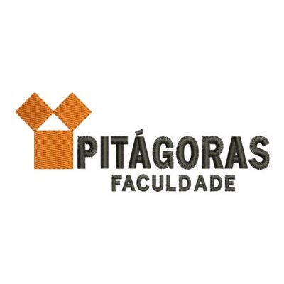 Matriz de bordado Pitágoras Faculdade Logo 0089LUC Matriz para bordado Pitágoras Faculdade Logo 0089LUC